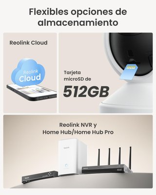 Reolink E1 cámara interior WiFi 2K 4MP