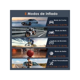 HOVVIDA compresor portátil 5200mAh