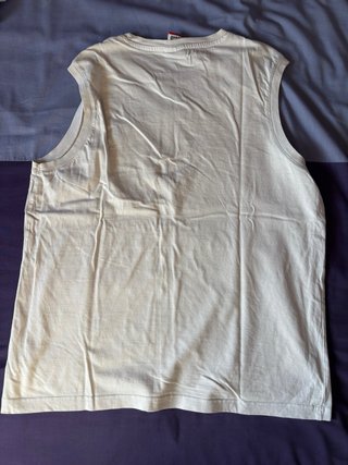 Camiseta sin mangas Le Coq Sportif beige