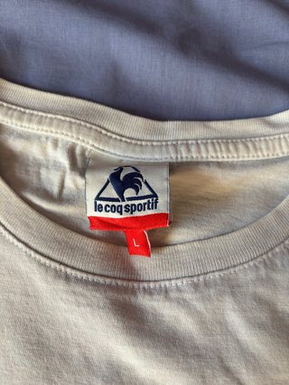 Camiseta sin mangas Le Coq Sportif beige