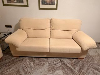 Sofá 2+3 plazas beige