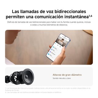 Xiaomi C302 cámara interior 3MP WiFi 6 360° visión