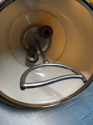Lampara de techo, vintage, Colgante, Opalina Naranja Años 60/70