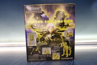 Figura de acción Saint Cloth Myth, Aries Gold. Bandai 2005. Saint Seiya/Caballeros del Zodiaco.