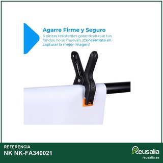 NK soporte fotografía ajustable 2x3 metros