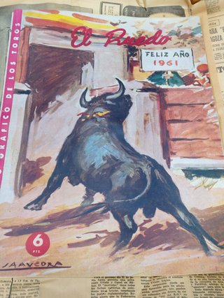 Tauromaquia. Revista El Ruedo 1960.