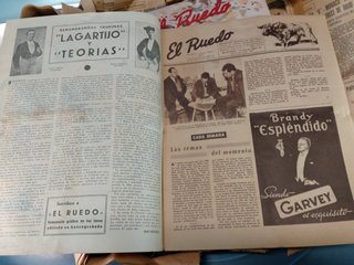 Tauromaquia. Revista El Ruedo 1960.