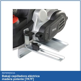 Bakaji cepilladora eléctrica madera potente [7K7F]