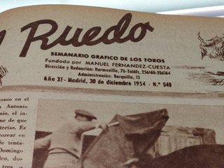 Revista El Ruedo 1954.