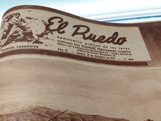 Revista El Ruedo 1952. Año VIII completo de Enero a Diciembre.