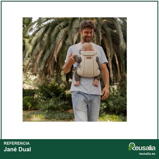 Jané Dual mochila portabebé ergonómica acolchada