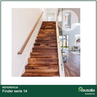 Finder serie 14 automático escalera 16A