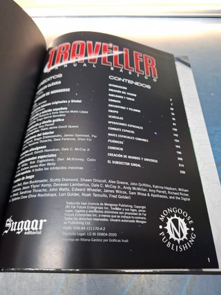 Juego de rol, Traveller, Manual Básico, Tomo 1
