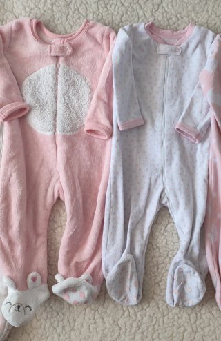 Saco cuna/pijamas/body 12-18meses