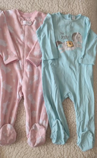 Saco cuna/pijamas/body 12-18meses