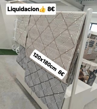Alfombra 120x180cm - Liquidación 8€ Precio x unida