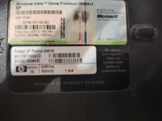 Portátil HP Pavilion dv6500 (4GB RAM)