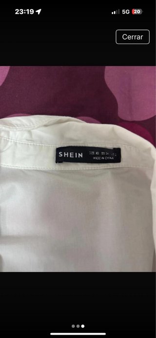 Camisa blanca elegante