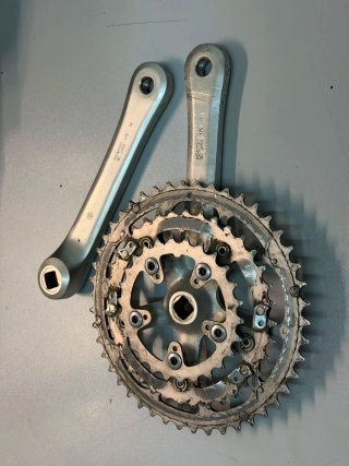 Bielas Shimano XT FC-M730 175mm 26/36/46 mtb