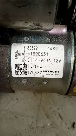 MOTOR ARRANQUE Fiat II Tipo (356) Berlina (2016->)