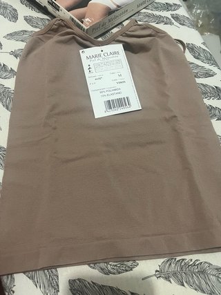 Camiseta tirantes Marie Claire Piel Melocotón Tall