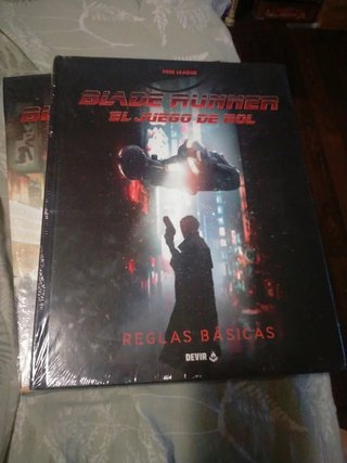 (SI ENVIO) BLADE RUNNER JUEGO DE ROL LIBRO BASICO