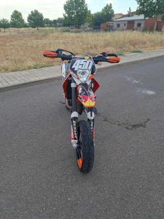 KTM EXC 2023 Naranja/Negra