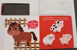 Libro encajables Aprende sobre los animales