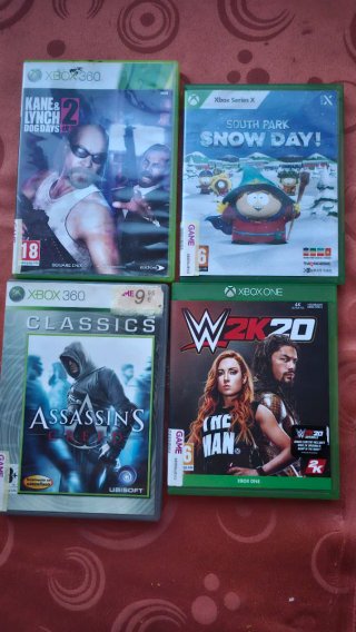 Lote 4 Juegos Xbox 360/One/Series X