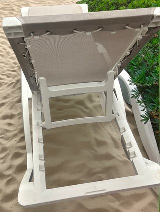 Tumbona reclinable jardín/piscina 190x70cm