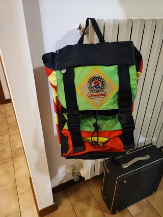 Zaino Invicta Pensieri Vintage Anni 90 Originale