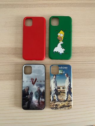 Fundas iPhone 11 (4 unidades)