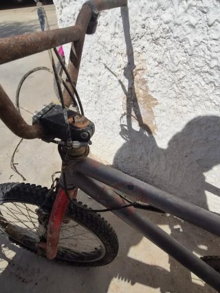 Bicicleta BMX Panther Roja y Blanca