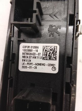 4860 96788264zd07 mando elevalunas opel corsa