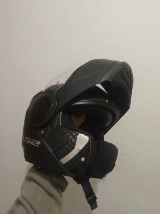 Casco LS2 Modular Talla S Negro