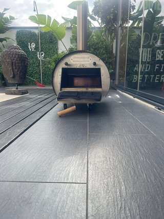 Horno de leña para pizza, asados, pescados etc