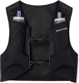 Build & Fitness Chaleco running talla L 2 botellas