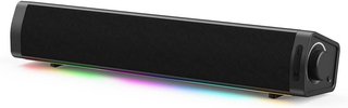 ZETIY barra sonido USB LED RGB 10W 3 entradas