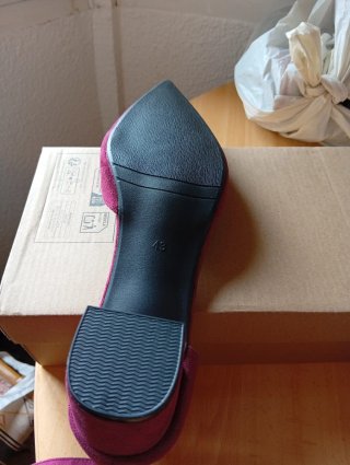 Zapatos de tacón morados talla 43