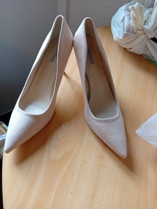 Zapatos de tacón morados talla 43