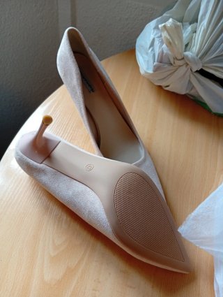 Zapatos de tacón morados talla 43