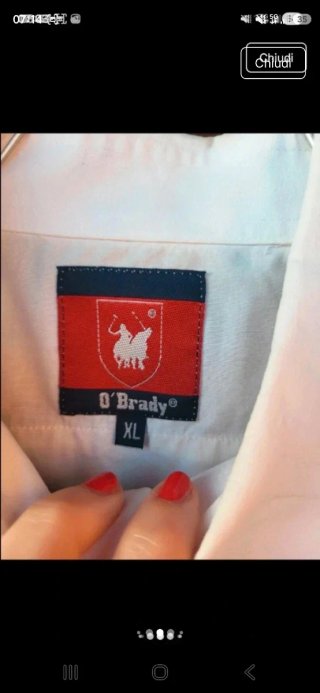 Camicia uomo O'Brady cotone patchwork