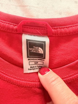 Camiseta The North Face Hombre Roja