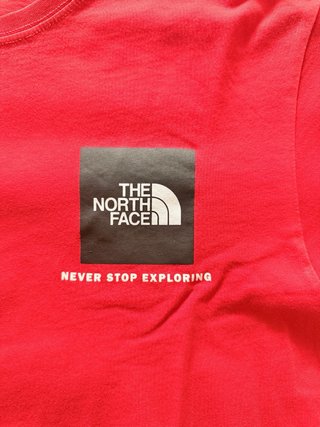 Camiseta The North Face Hombre Roja
