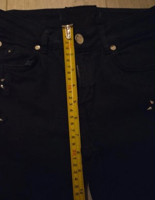 Pantaloni Liu Jo ricamati neri