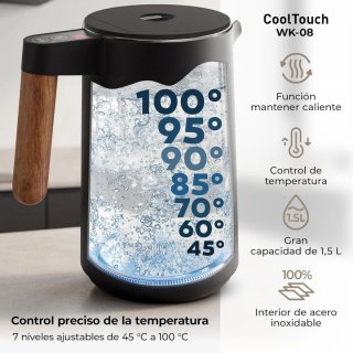 Hervidor Eléctrico Balter Home Temp. Regulable
