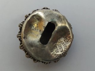 Rafael Domínguez - Botón Plata 925 Charro - 2.5cm