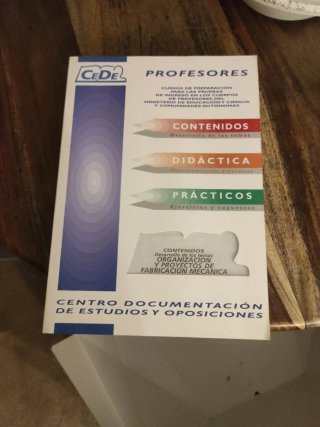 Regalo temario oposiciones fabricación mecanica