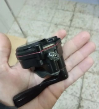 Palanca Gas ATV Quad Negra