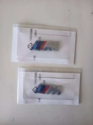 Insignias BMW M/// Aletas